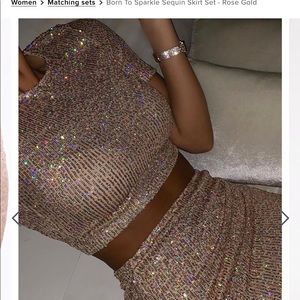 Glitter 2 piece